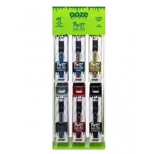 Ooze Slim Twist CBD Battery Display 48CT [OOZ-020]